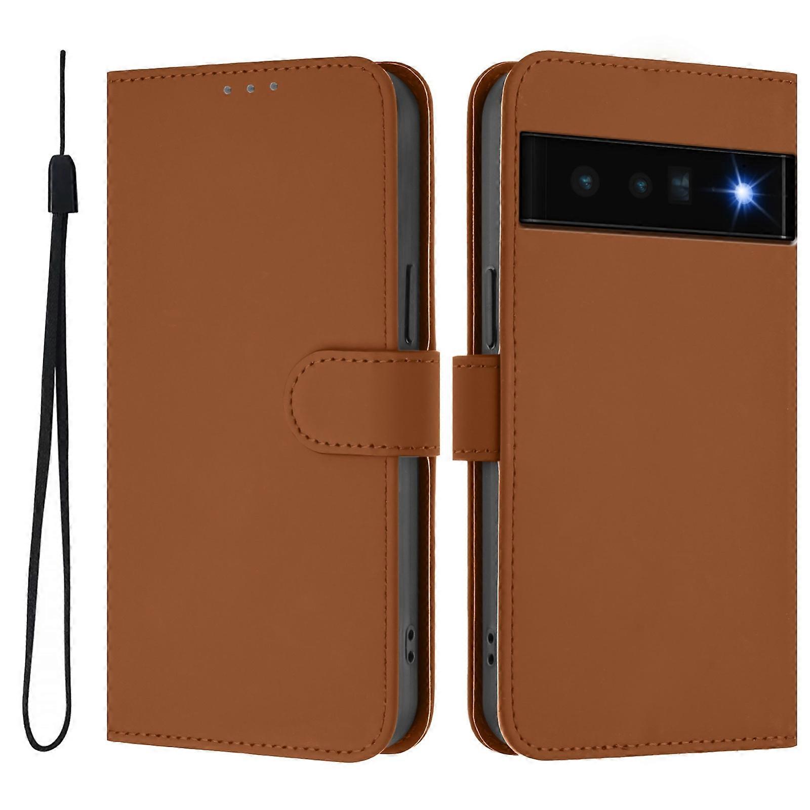 Skin Feel Läderfodral för Google Pixel 6 Pro