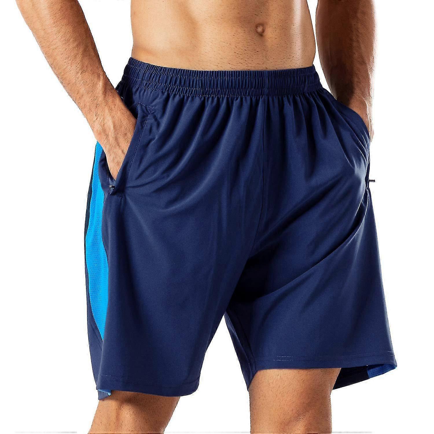 Sports Shorts Quick-drying With Zip Pockets