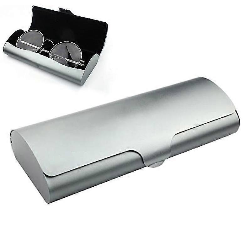 1 Pcs Glasses Case Hard Shell Eyeglass Case Aluminum Light Nearsighted Spectacle Case Box Eyeglasses Case
