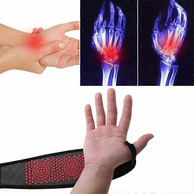1pc Magnetic Therapy Self-Heating Wrist Support Brace, Compression Wrist Wraps
