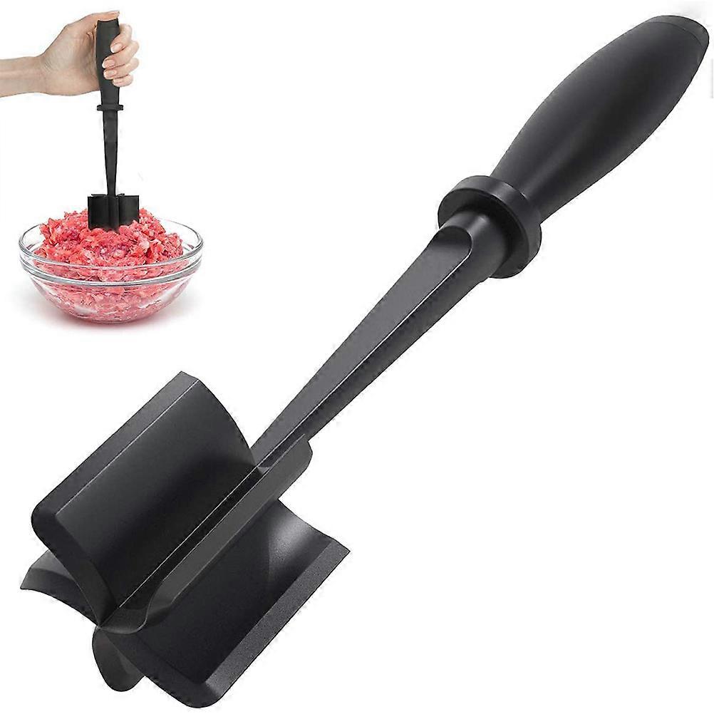 Multifunctional Meat Chopper Nylon Ground Beef Masher Utensil Non Stick Cookware