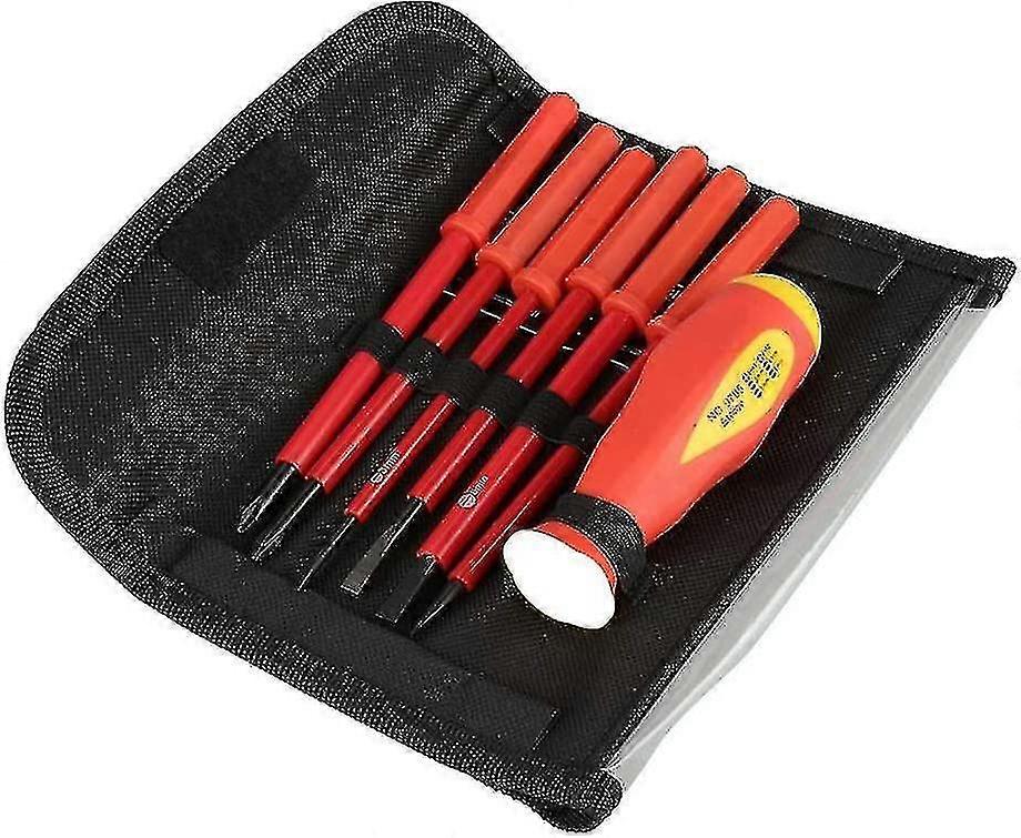 Screwdriver Set 7pcs/set Electrician Screwdriver Set Cross Set For Electrician Repair Tool Kit Jiuji