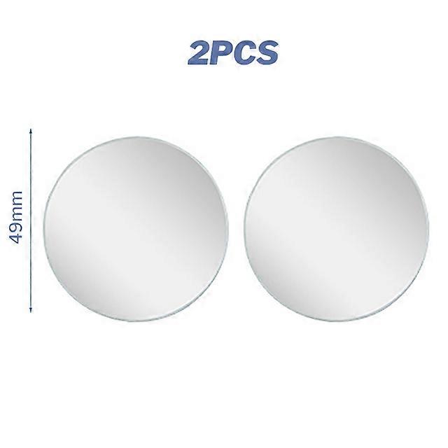 2Pcs Car Mirror HD Blind Spot Mirror Adjustable Auto Rearview Convex Mirror 360 Degree Wide Angle Vehicle Parking Rimless Mirror