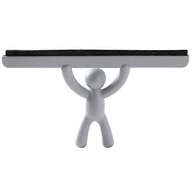 Squeegee. Shower Squeegee, Multifunctional Human-shaped Wiper, White Color