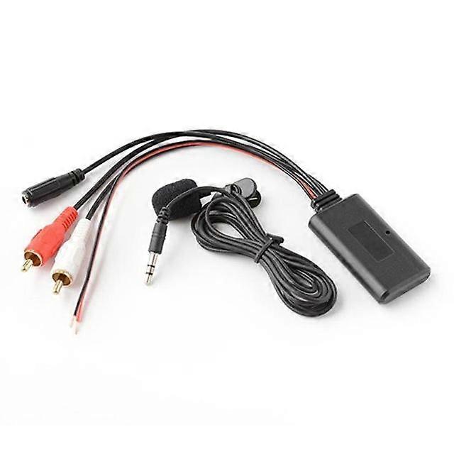 Universal Bluetooth AUX Receiver Module 2 RCA Cable Adapter Car Radio Stereo Wireless Audio Input Music Play for Truck Auto