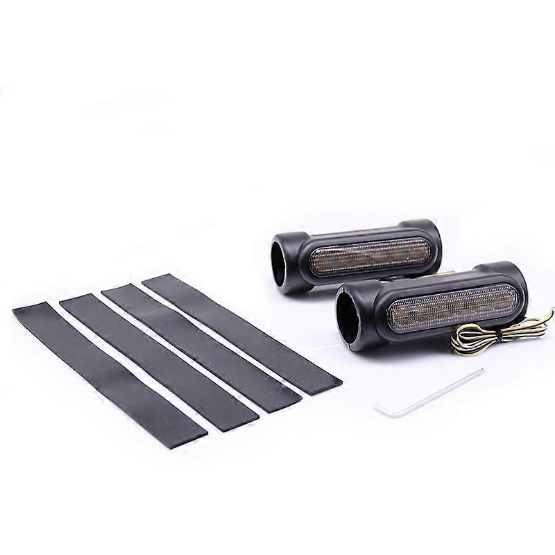 1 Pair Street Glide LED Engine Guard Lights White Amber 1.3inch Highway Bar Swichback Drving Lights for Harley