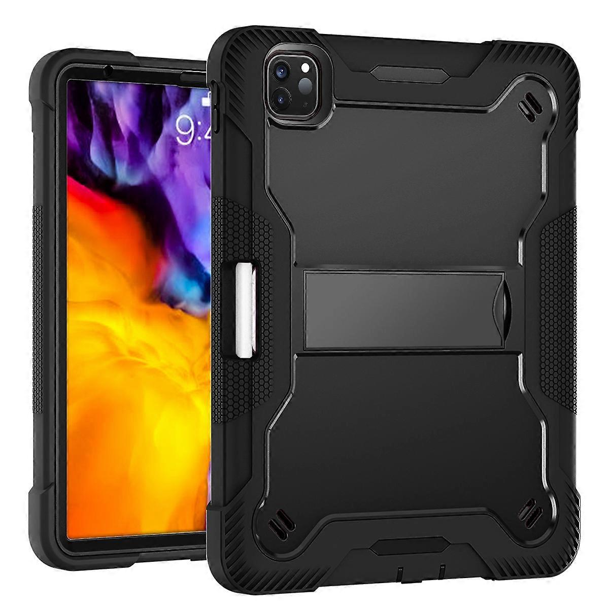 iPad Pro 11(2018/2020/2021/2022) heavy-duty handheld full-body shockproof protective case with built-in stand