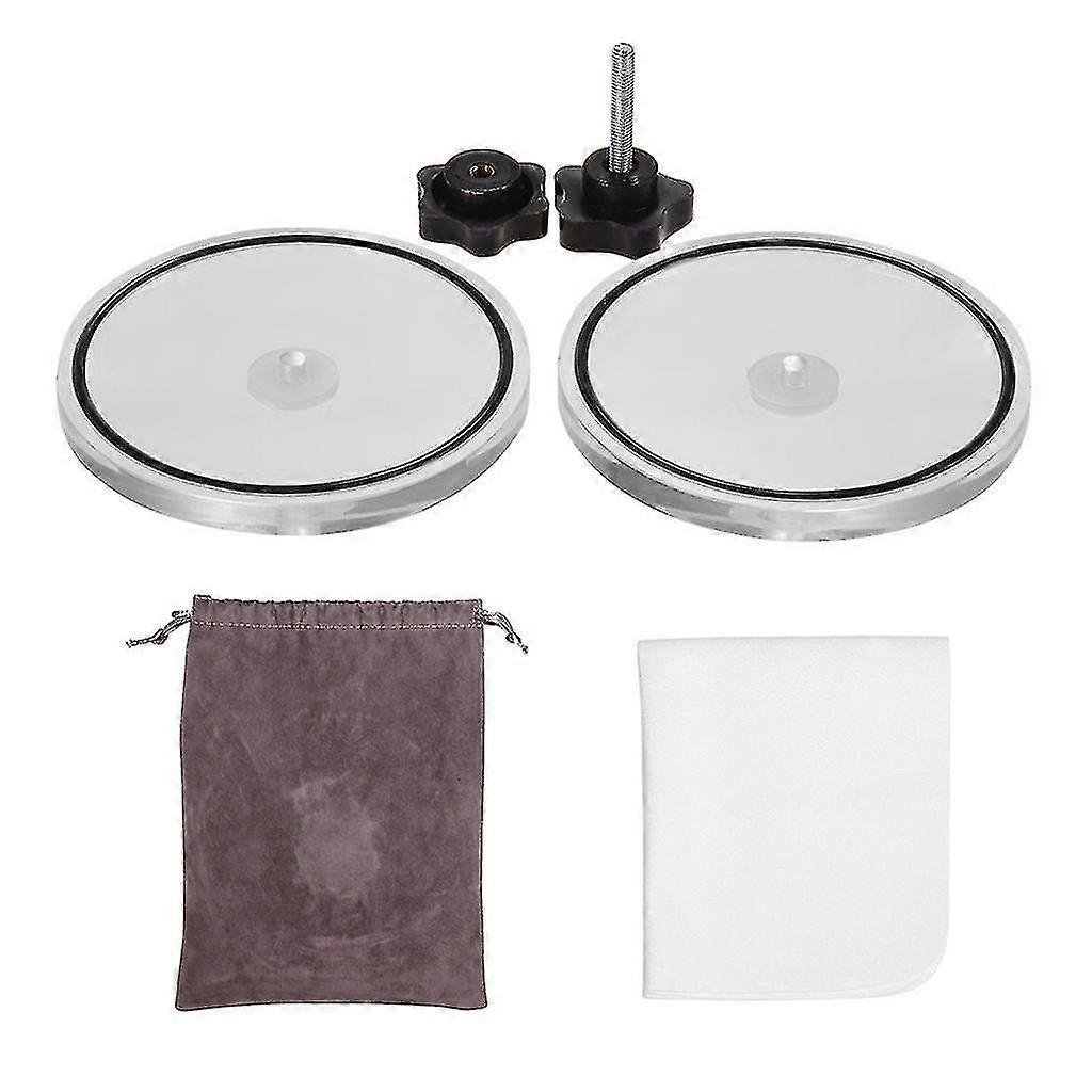 Lp Vinyl Record Cleaner Clamp Vinyl Record Lable Saver Protector Clean Tool