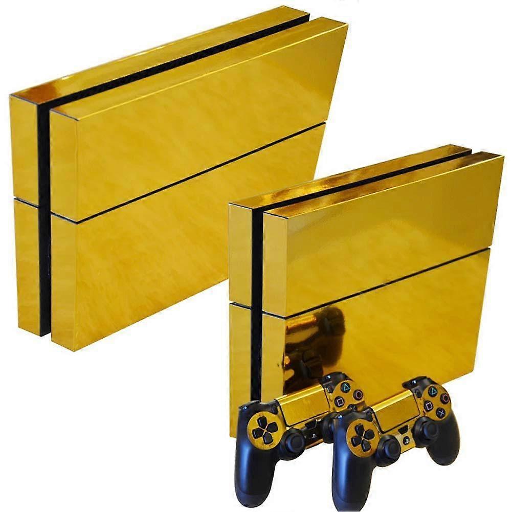 Skin Cover Wrap Sticker Case Set for Playstation PS4 Console Controll Gamepad