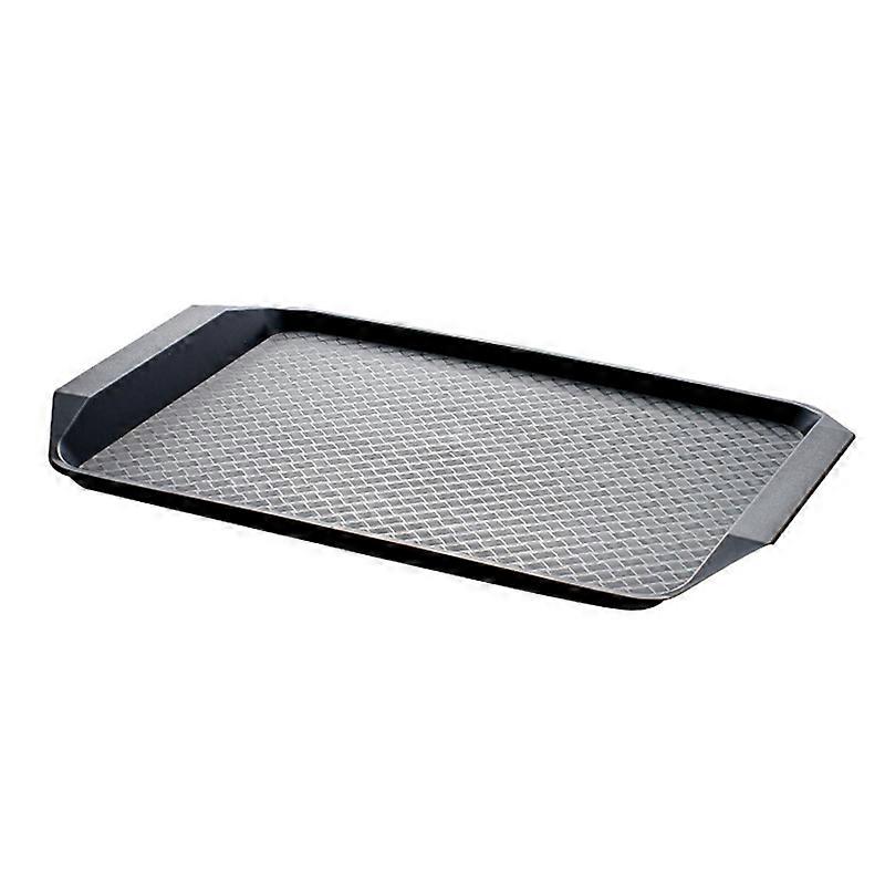 More Thicken Multi-use Serving Tray PP Practical Stackable Storage Tray for Home JIKAIX