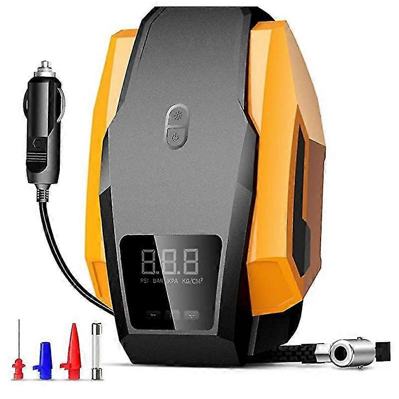 Luftkompressor Reifenfüller, 120w Reifen Digital Inflator 12V Auto aufblasbare Pumpe Elektroreifen Infla