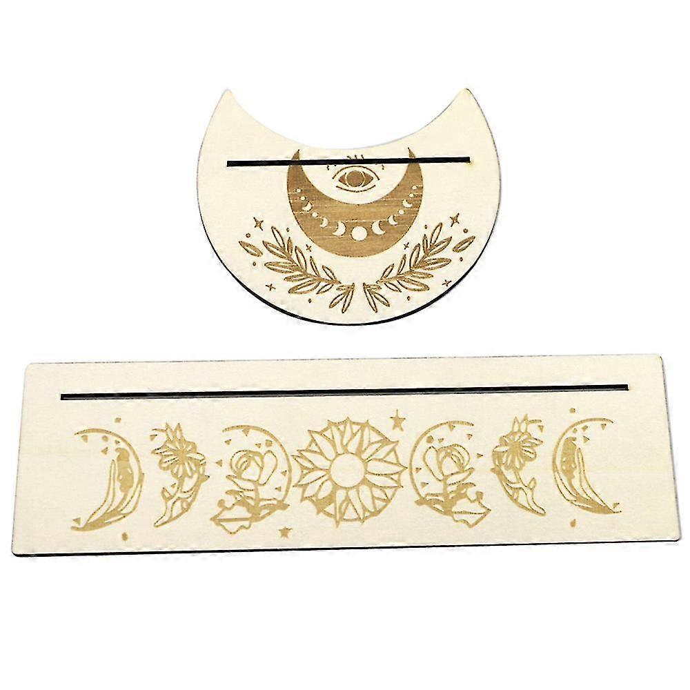 Houten Tarot kaarthouder Clip Display Stand Houder Decor