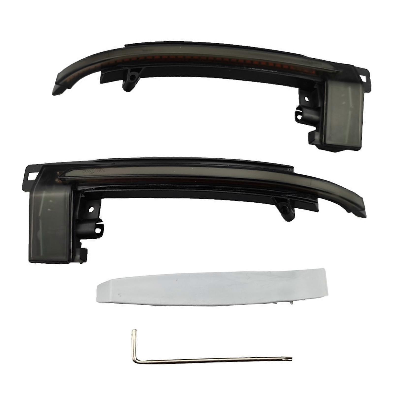 2x Scroll LED Dynamisk Blinkers För A4 A5 B8 RS5 Backspegelblinker