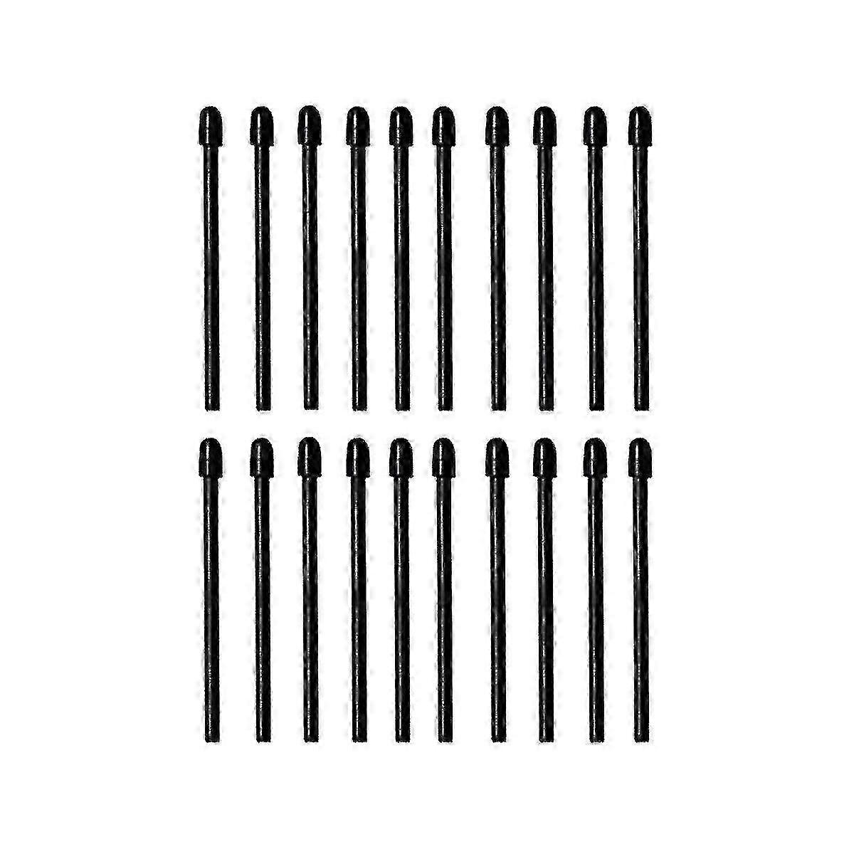 (20 Pack) Replacement Soft Nibs for Remarkable 2 Stylus Pen - Black Marker Pen Tips