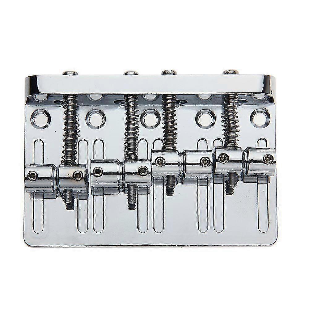 4 String Hardtail Bridge suitable for Precision Jazz Chrome 201B-4 Badass