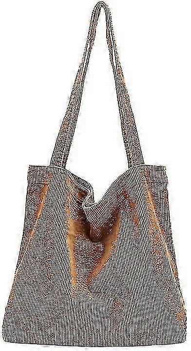 المرأة سعة كبيرة سروال قصير حقيبة الكتف الرجعية حقيبة يد أزياء حقيبة تسوق حقيبة يومية رمادي