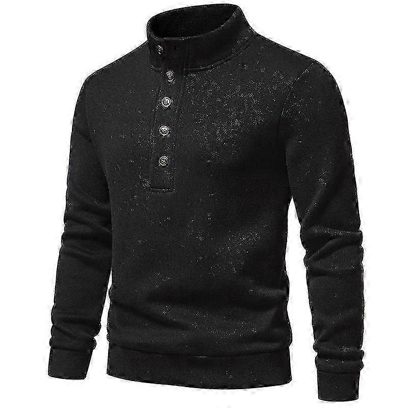 Men's Slim Fit Turtleneck Sweater Casual Basic Knitted Long Sleeve Pullover Sweater