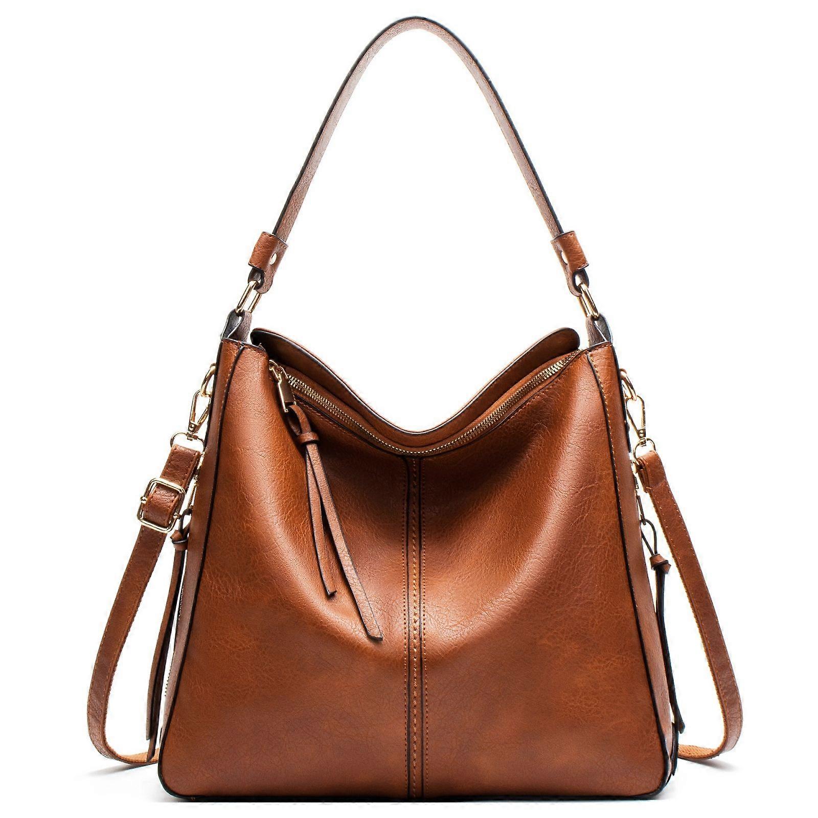 7871 Large Capacity Handbag, Color: Brown Brown