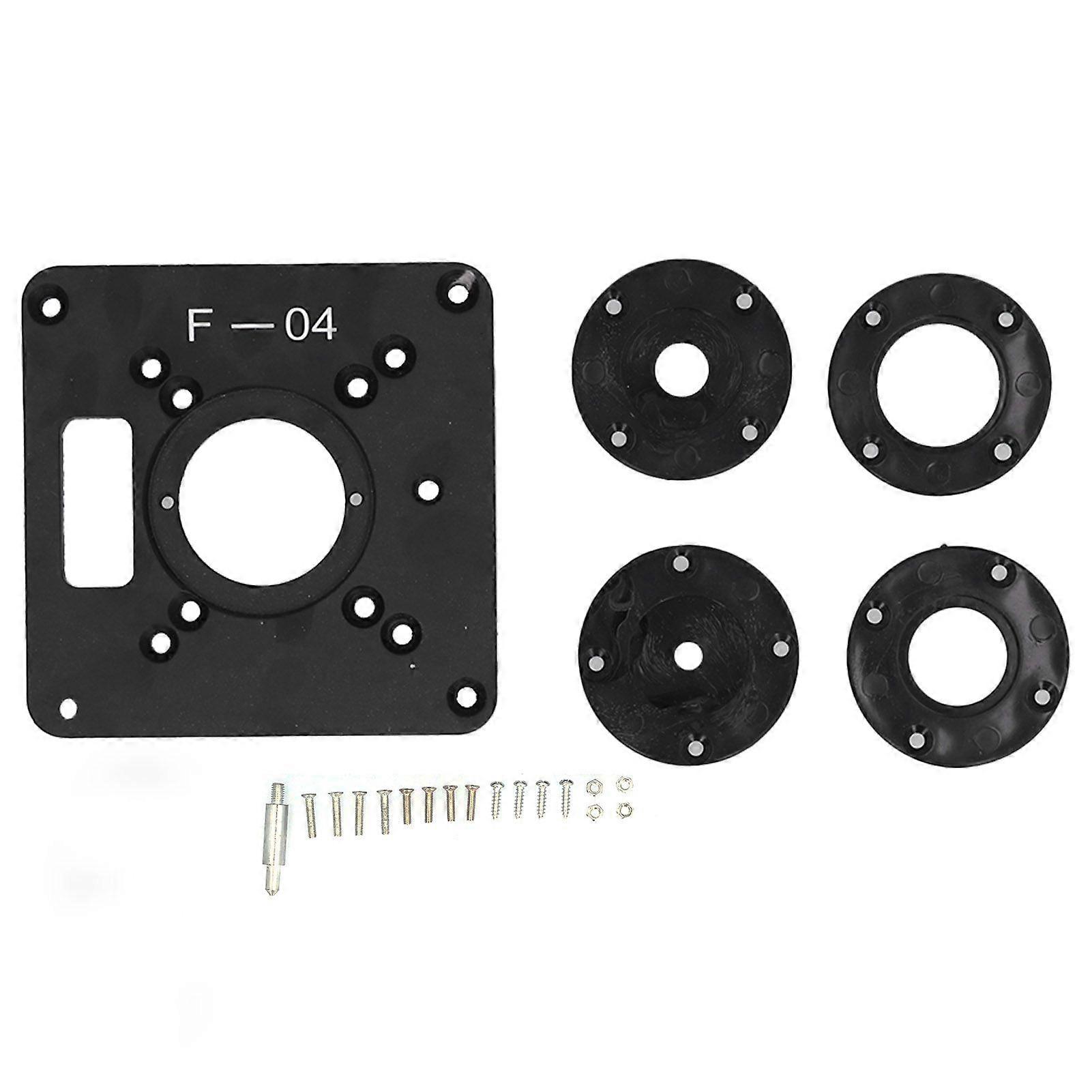 Trimming Machine Flip Board Router Table Insert Plate Woodworking Tools for Carpenter