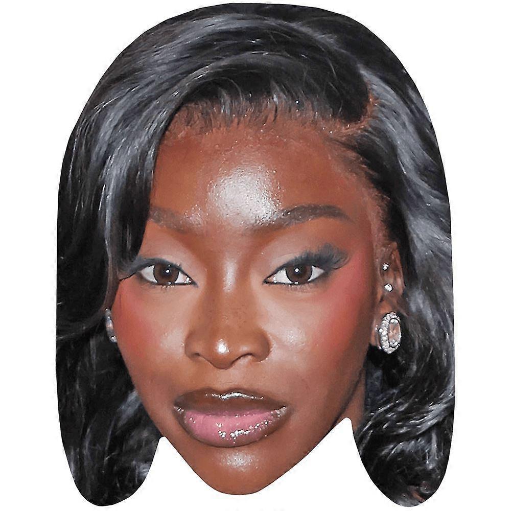 Bernicia Boateng (Make Up) Celebrity Mask, Flat Card Face