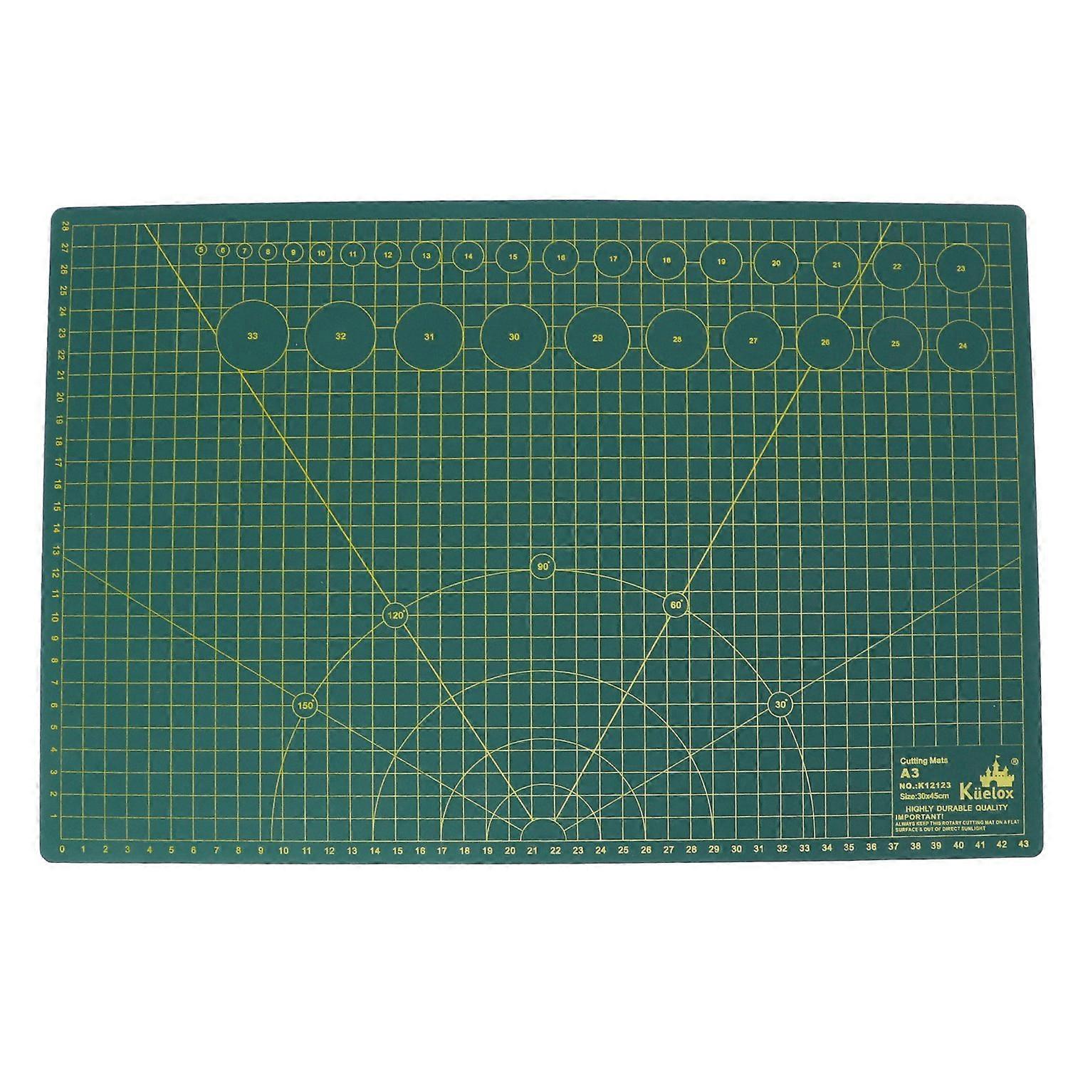 A3 Cutting Mat 30x45cm Self Healing Construction Waterproof PVC Craft Cutting Mat for Carving Stamps