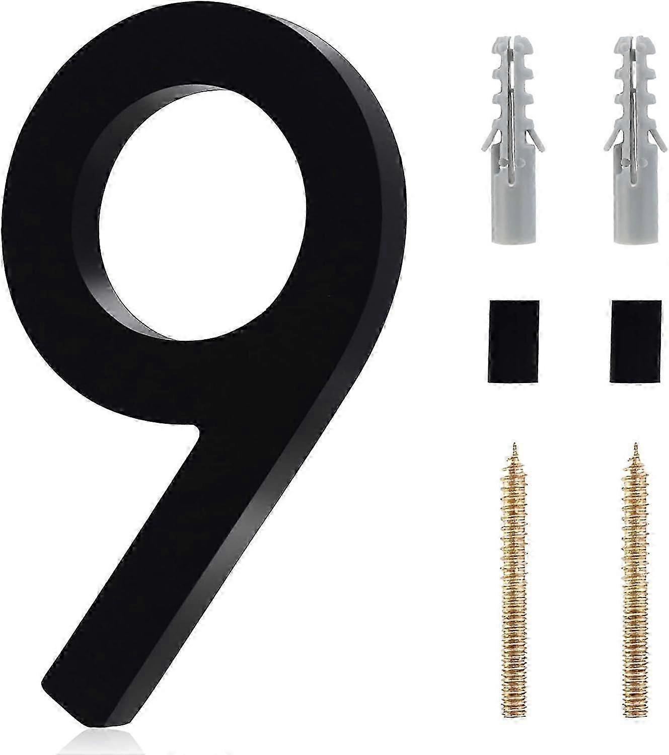 5" Floating House Numbers For Outdoor Decor