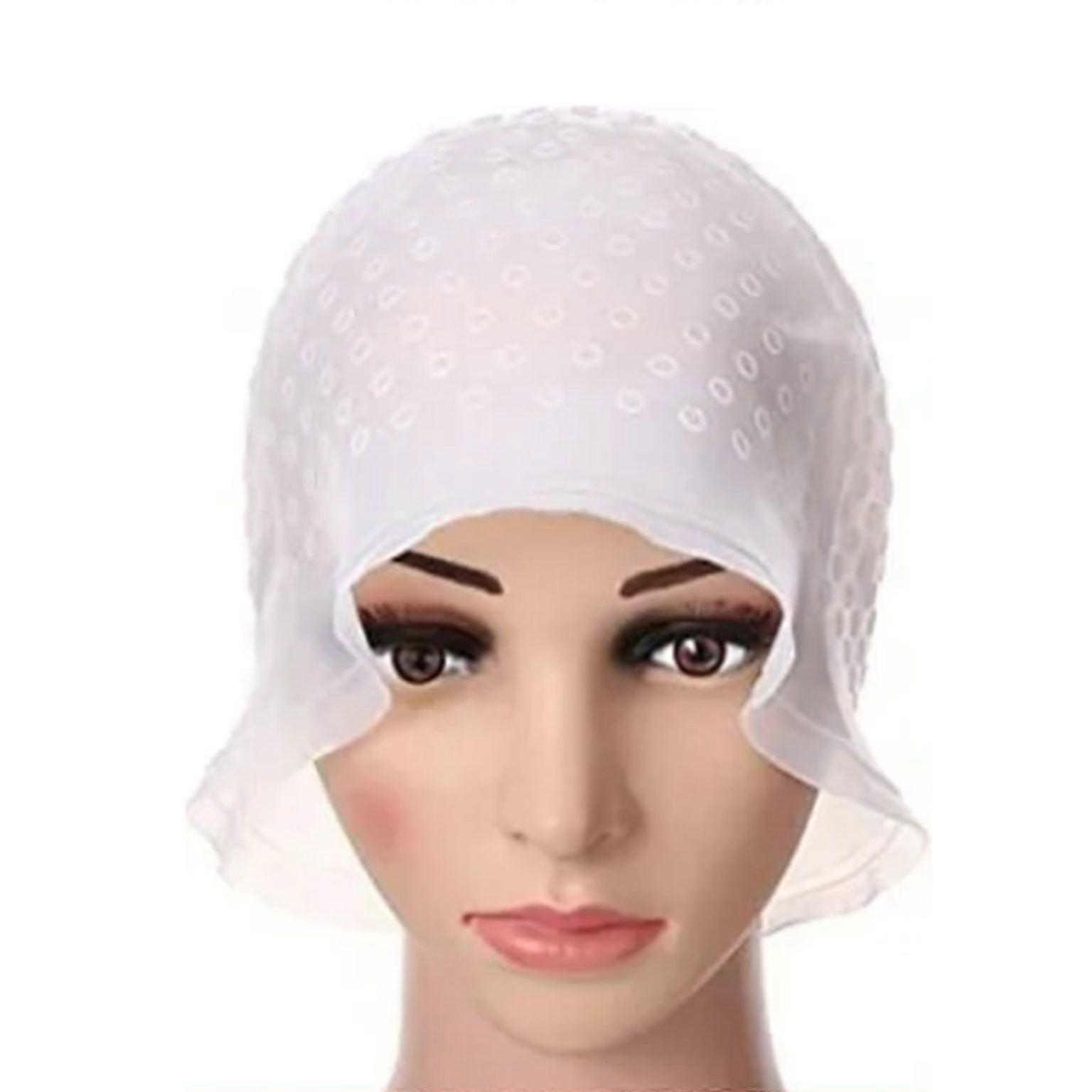 Silicone Hair Highlighting Cap for Easy Dyeing