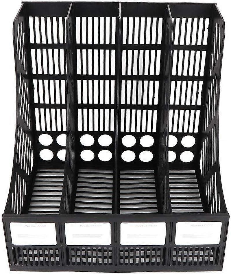 compartment folder bookshelf for storing office supplies