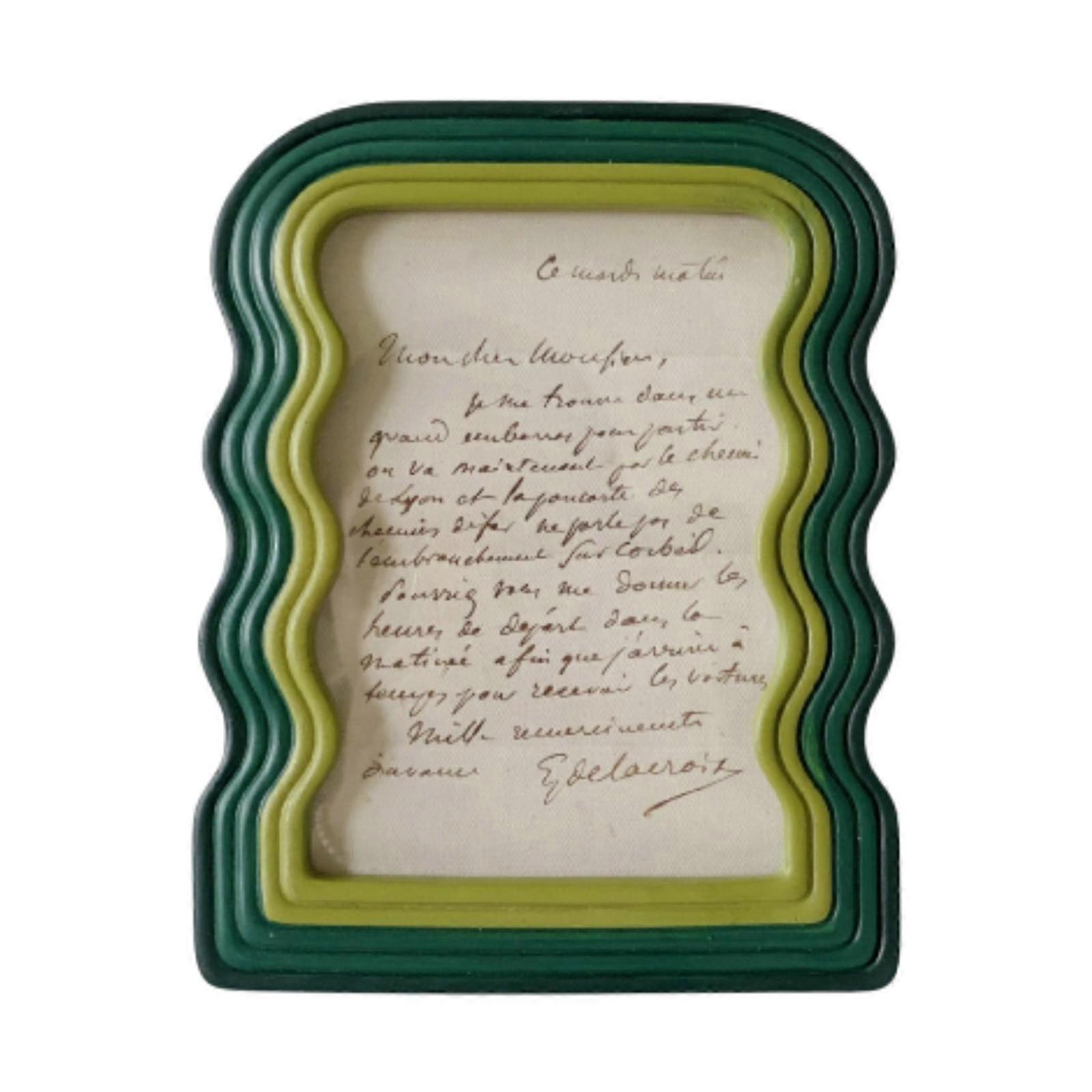 Photo Frame Delicate Creative Resin Unique Wall Mounting Stylish Picture Frame