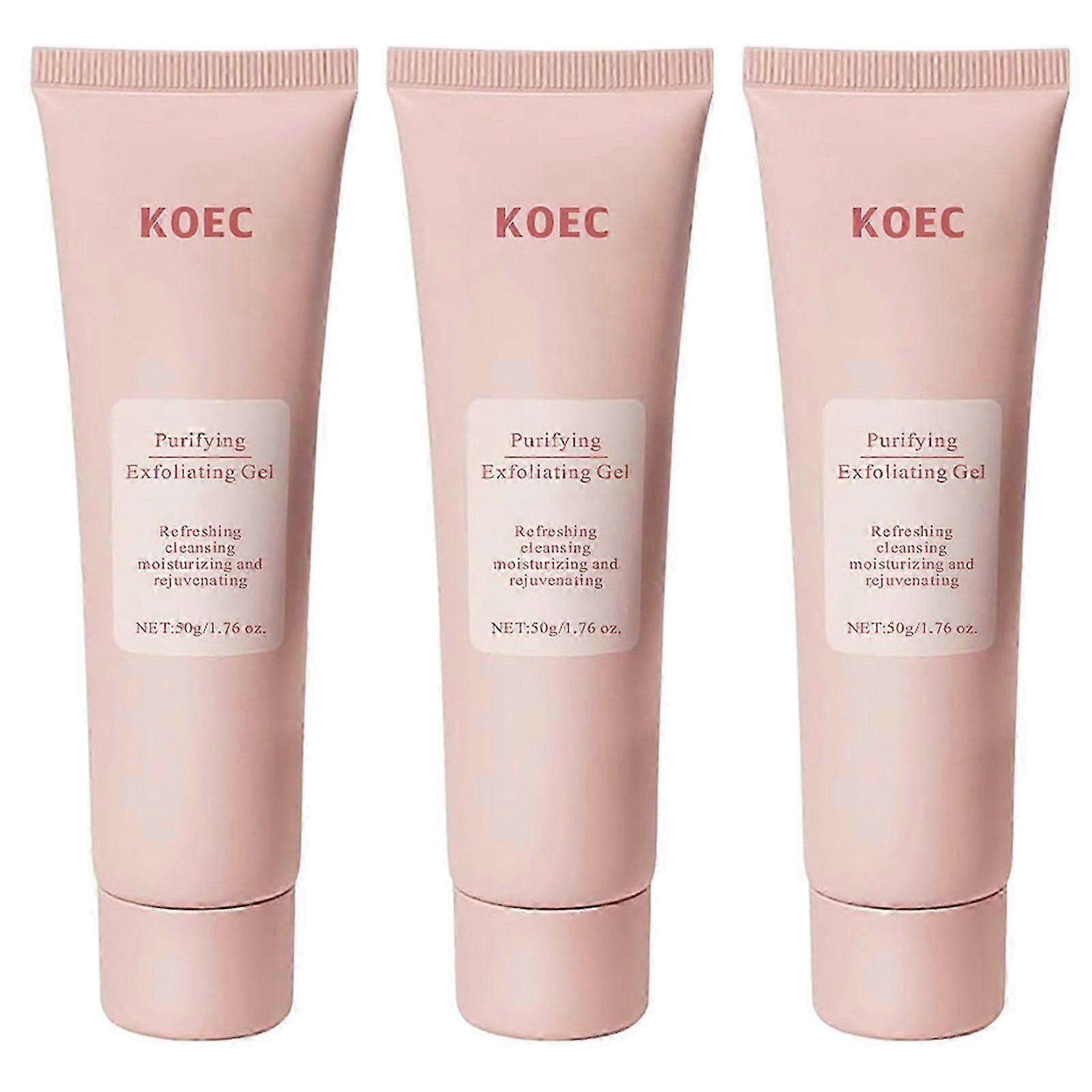 1-3pcs Purifying Enzymes Exfoliating Gel Exfoliating Face Scrub Face Exfoliators Dead Skin Remover for Women