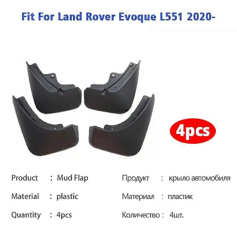 unique 2020-2025 FOR Land Rover Evoque L551 Mud Flap Guards Splash Mudguard Fender Mudflaps Car Accessories Front Rear 4pcs