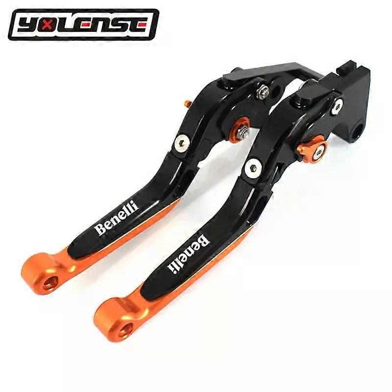 compatible for Benelli 502C Benelli 752S TRK502X Motorcycle Adjustable Folding Extendable Brake Clutch Levers DDRR