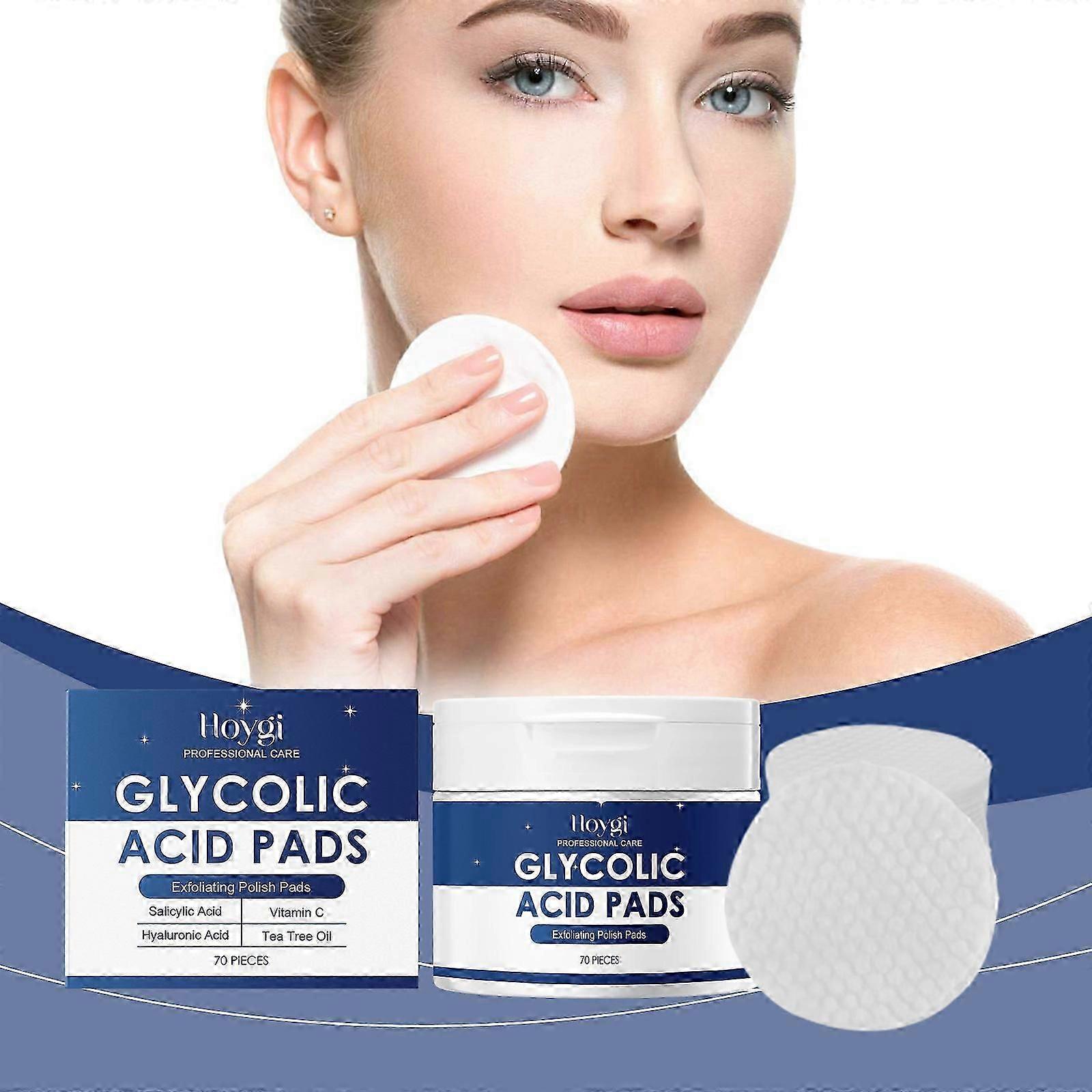 Exfoliating Pads, Glycolic Acid Resurfacing Pads for Face, Face Pads with Salicylic Acid, Exfoliating Peel Pads for Face