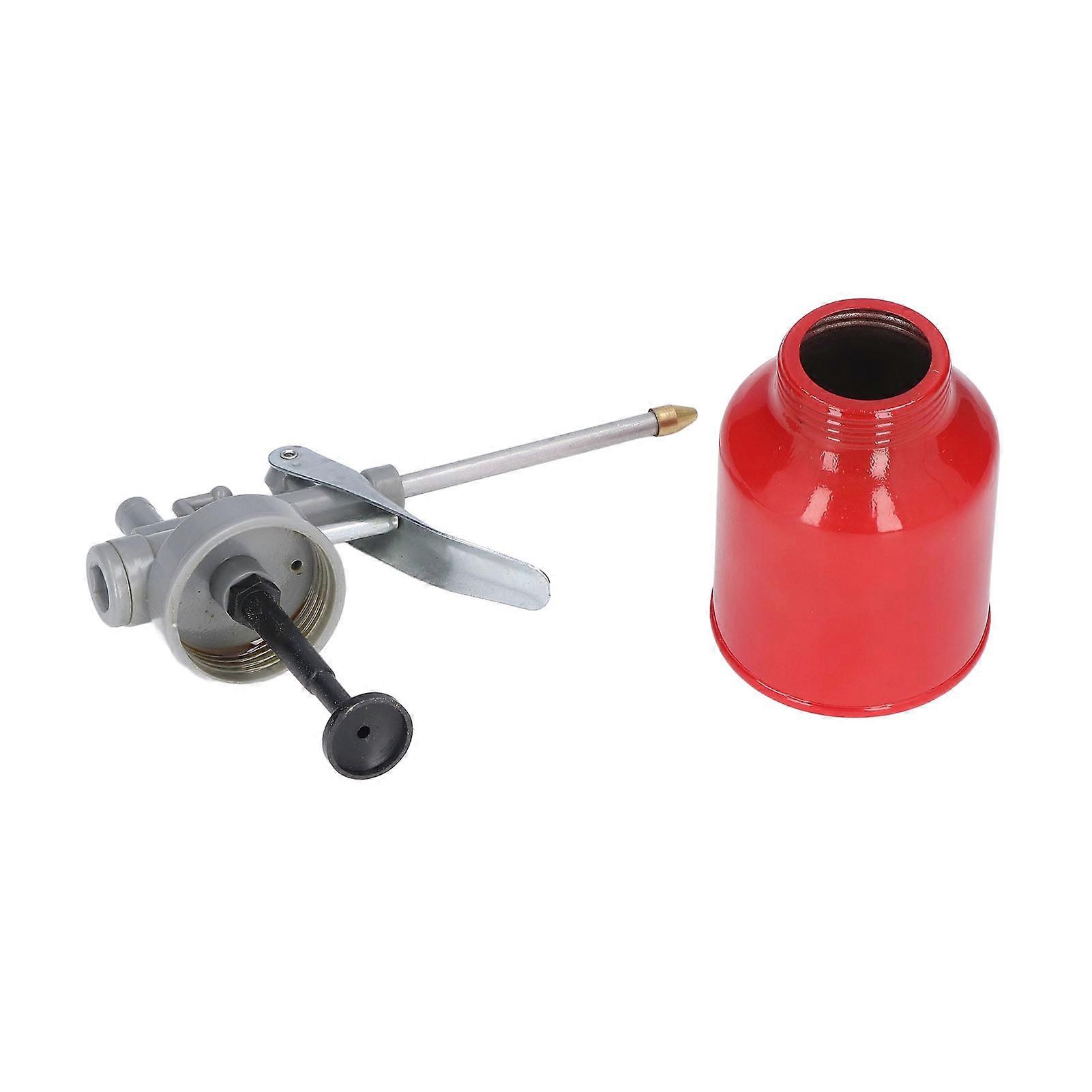 Manual High Pressure Spray Pot with Bending Handle for Effortless Oil Pumping - 2 Liter Capacity for Bearings and Lubrication