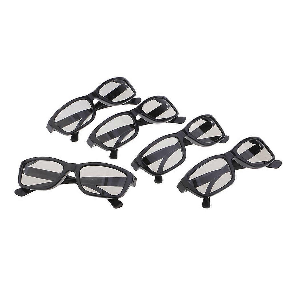 5x Παθητικά γυαλιά 3D, , για , και όλα Παθητικά 3 3 γυαλιά Μαύρο