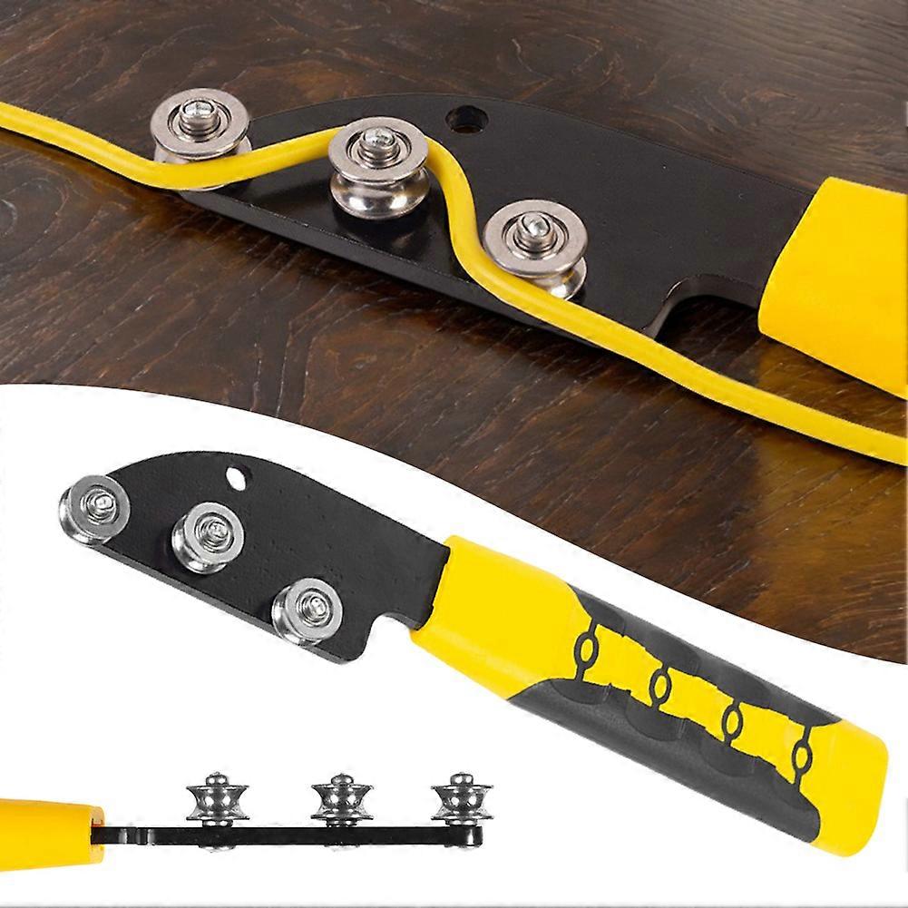 Wire Straightener Tool Stainless Steel Manual Heavy Duty for Construction Metalworking Copper Aluminium Wire Reset