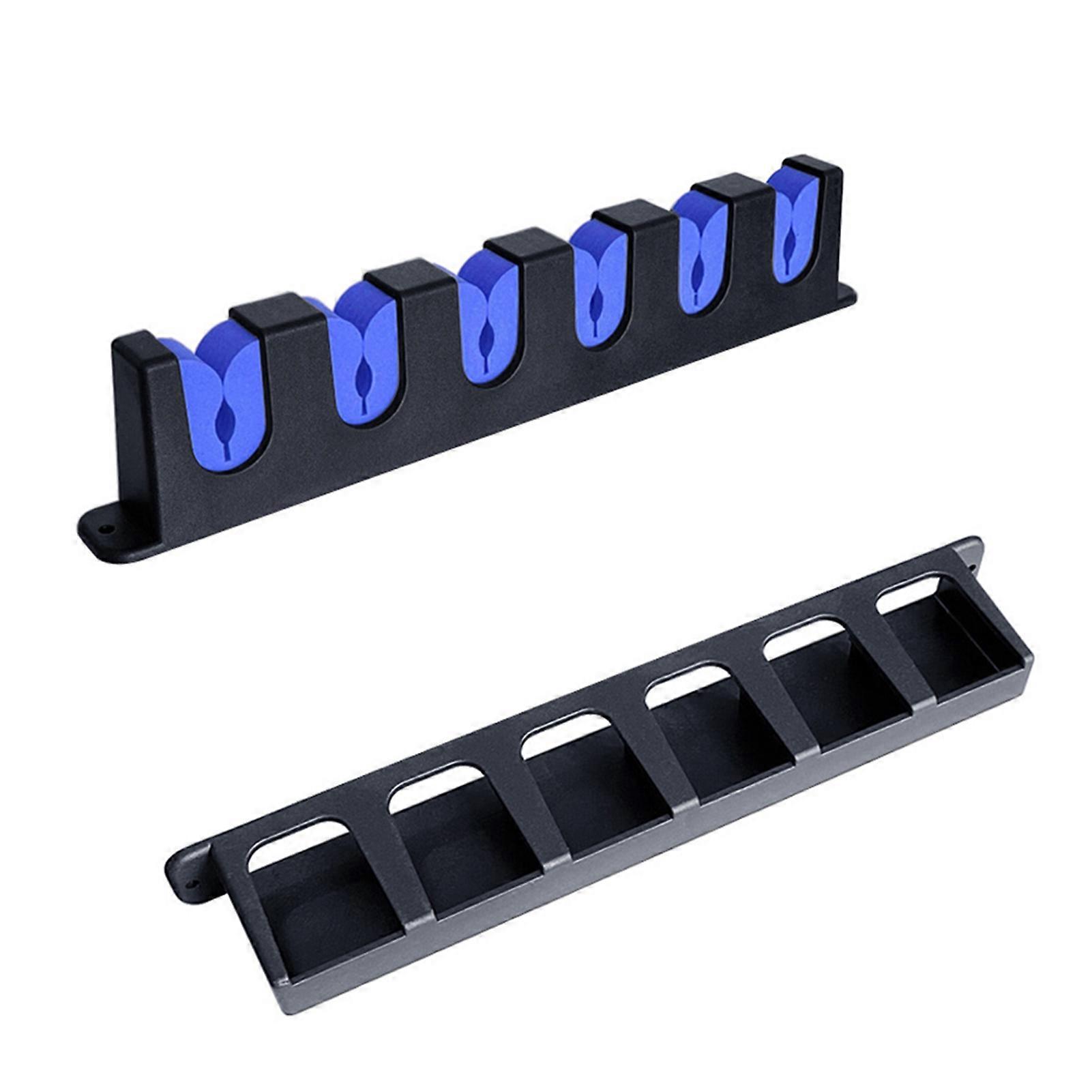 Durable ABS Fishing Rod Holder Vertical/Wall Mounted Fishing Pole Display Stand