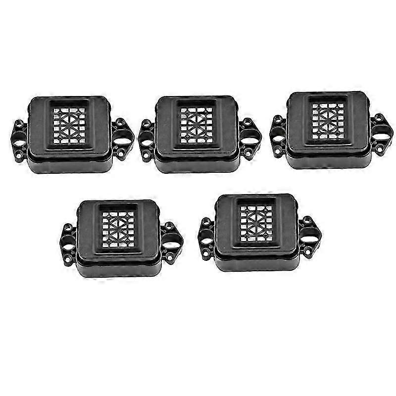5 stk skriverhette topp for xp600 tx800 dx9 dx11 skrivehode capping stasjon cap topp for løsemiddelskriver bs