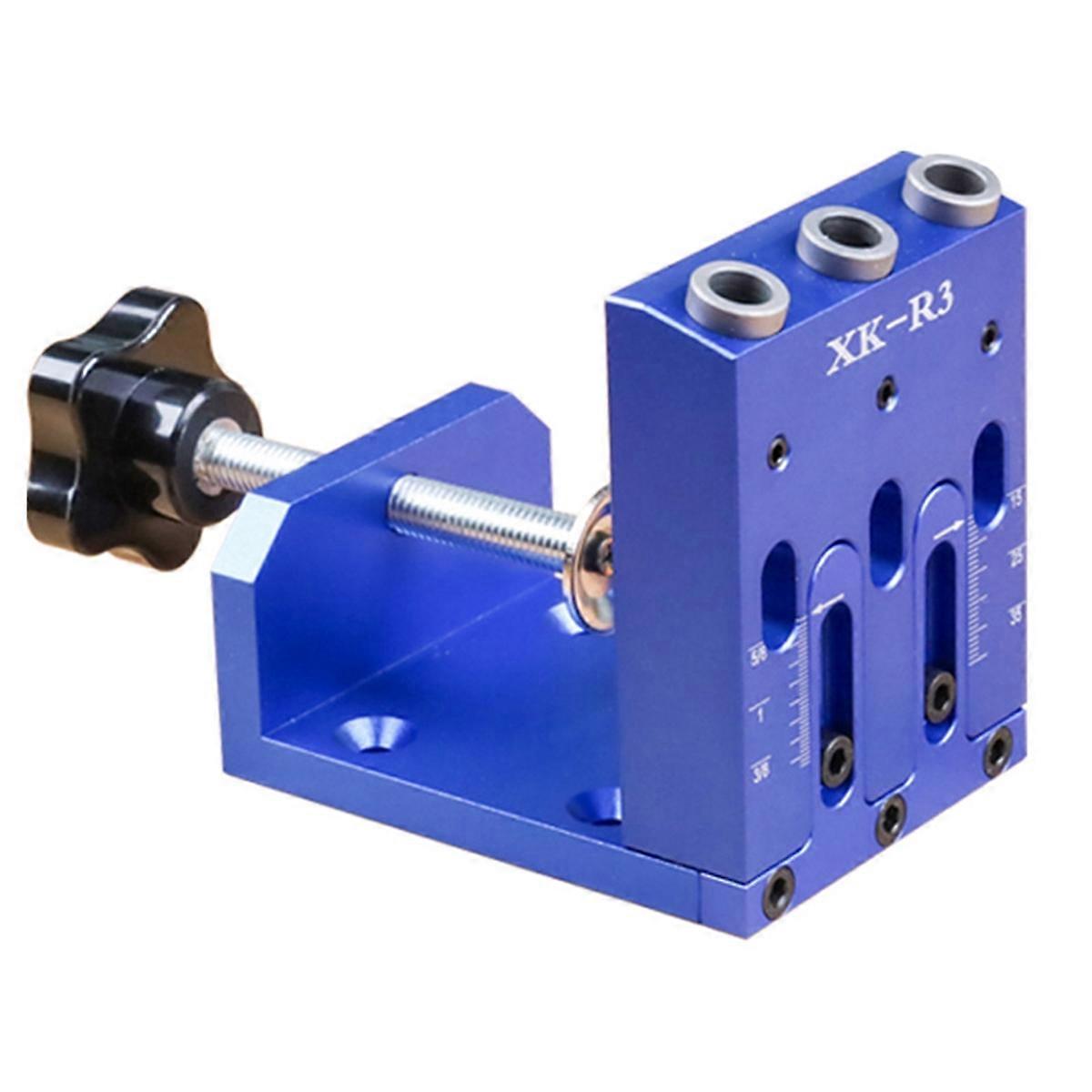 Adjustable Pocket Hole Jig Diagonal Hole Woodworking Furniture Connecting Woodworking Tool Diagonal Hole Locator