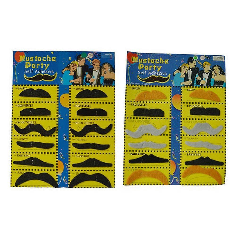 Unique Mustache Styles, Simulation Mustache Costume Fun for Parties and Performances