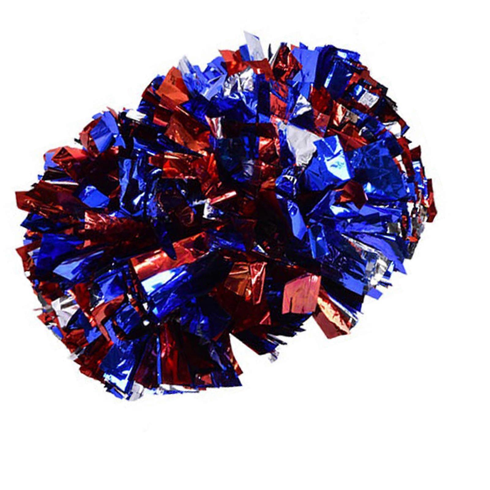 Cheerleading Pompoms With Upgraded Baton Design, Environmental Protection Vibrant Color Poms For Cheer Squad Daily Training Suitable For Various