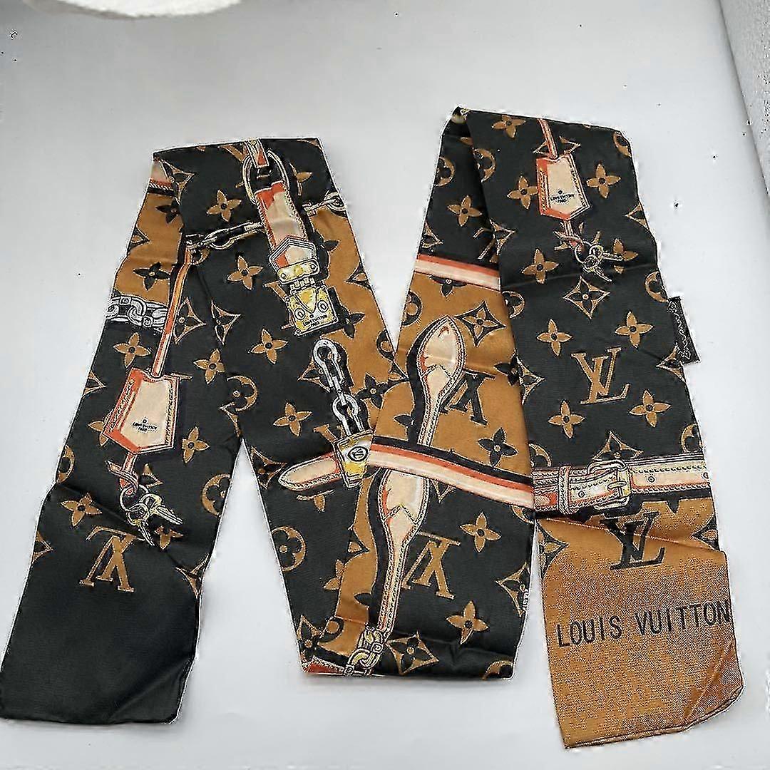 Starlight-new Sciarpa Primavera E Autunno Fascia Coreana Wild Tie Bag Handle Ribbon Twilly