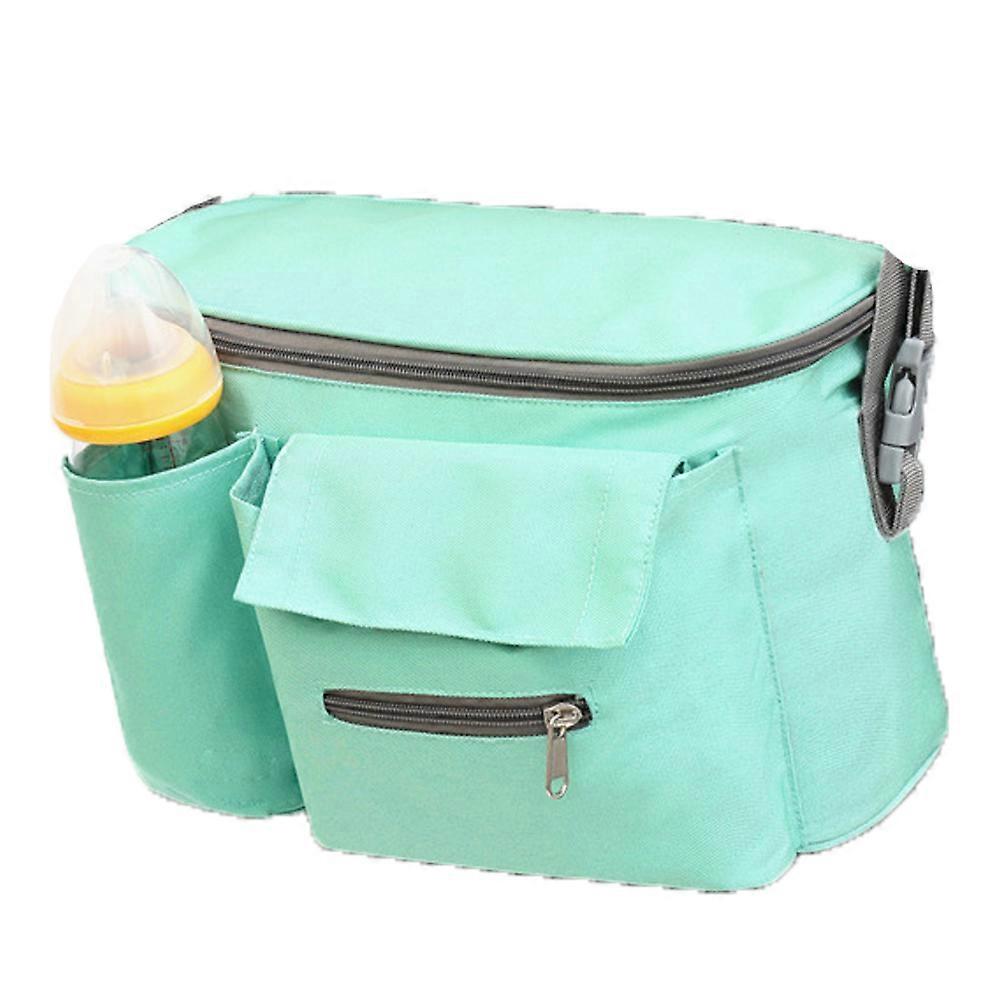 Stylish Baby Stroller Organizer, Beautifully Designed Universal Fit All Buggy, Multi-functional with Large Capacity for Diapers Wet Wipes Snacks Cell