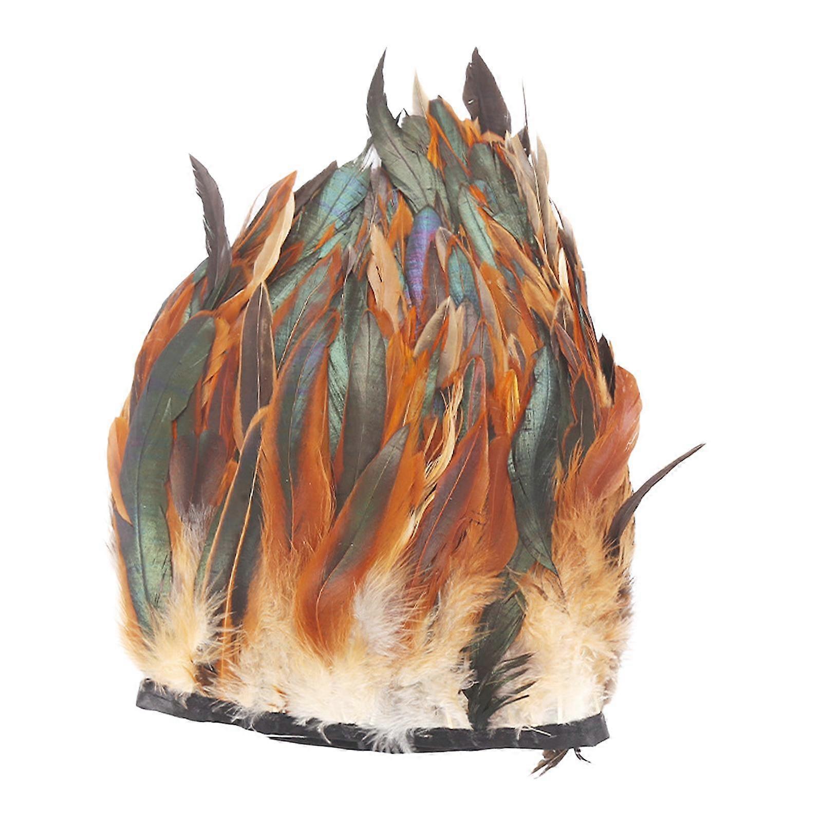 Rooster Feather Trims Artificial Feather Fringe Trimss for Home Decoration