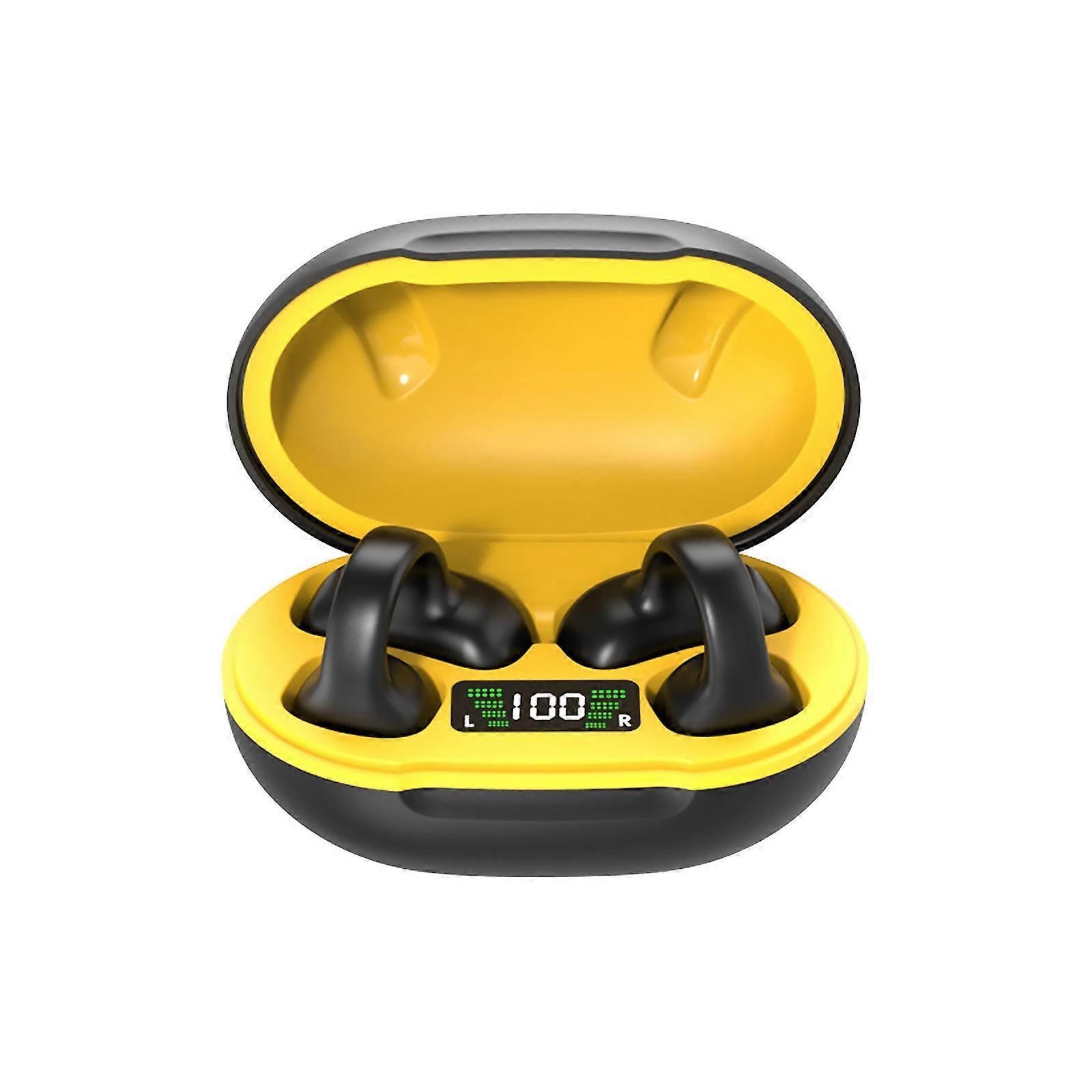 Bluetooth Headphones Touches LED Digital Display Screen 5.3 Bluetooth Chip Type-c Fast Charging Intelligent Noise Reduction Low Latency PUW0447