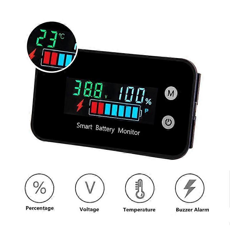 7-100V Digital Battery Capacity Tester, NO Waterproof