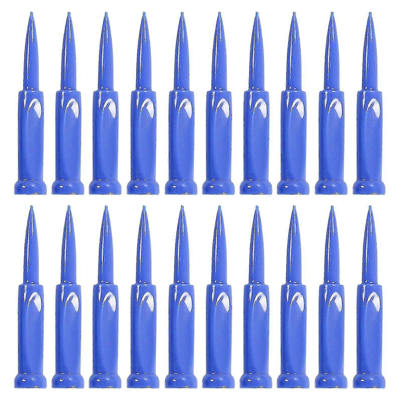20pcs Golf Practice Tee Low-resistance Tip Hit Resistant Decrease Friction Practice Training Golf Ball Holder Golf Training