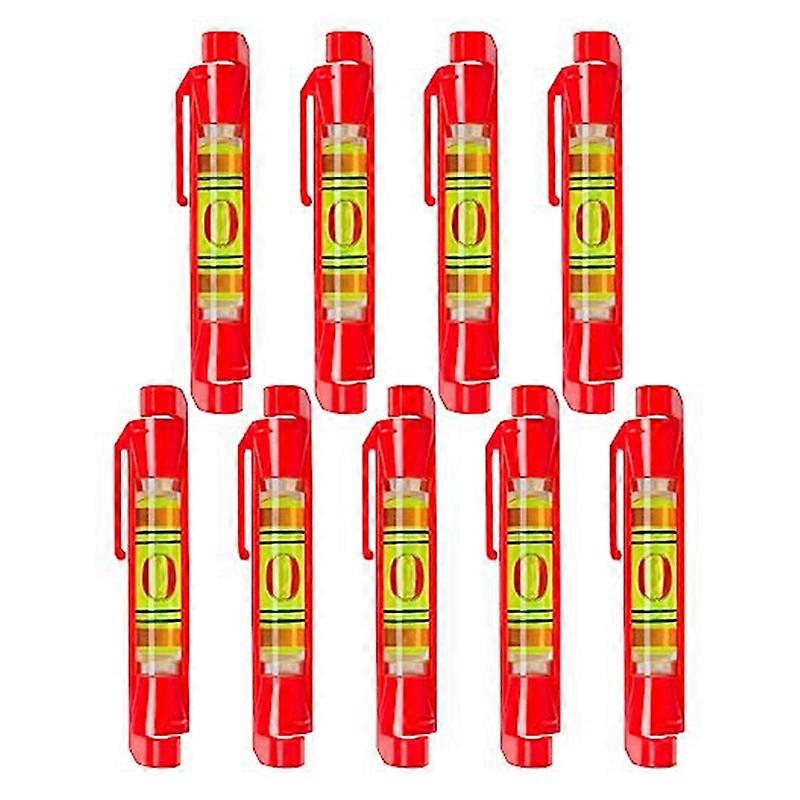 Line Level, 9Pcs String Line Leveler Tools 3 Inch, Small Pocket Bubble Levels for Hanging Picture Wa