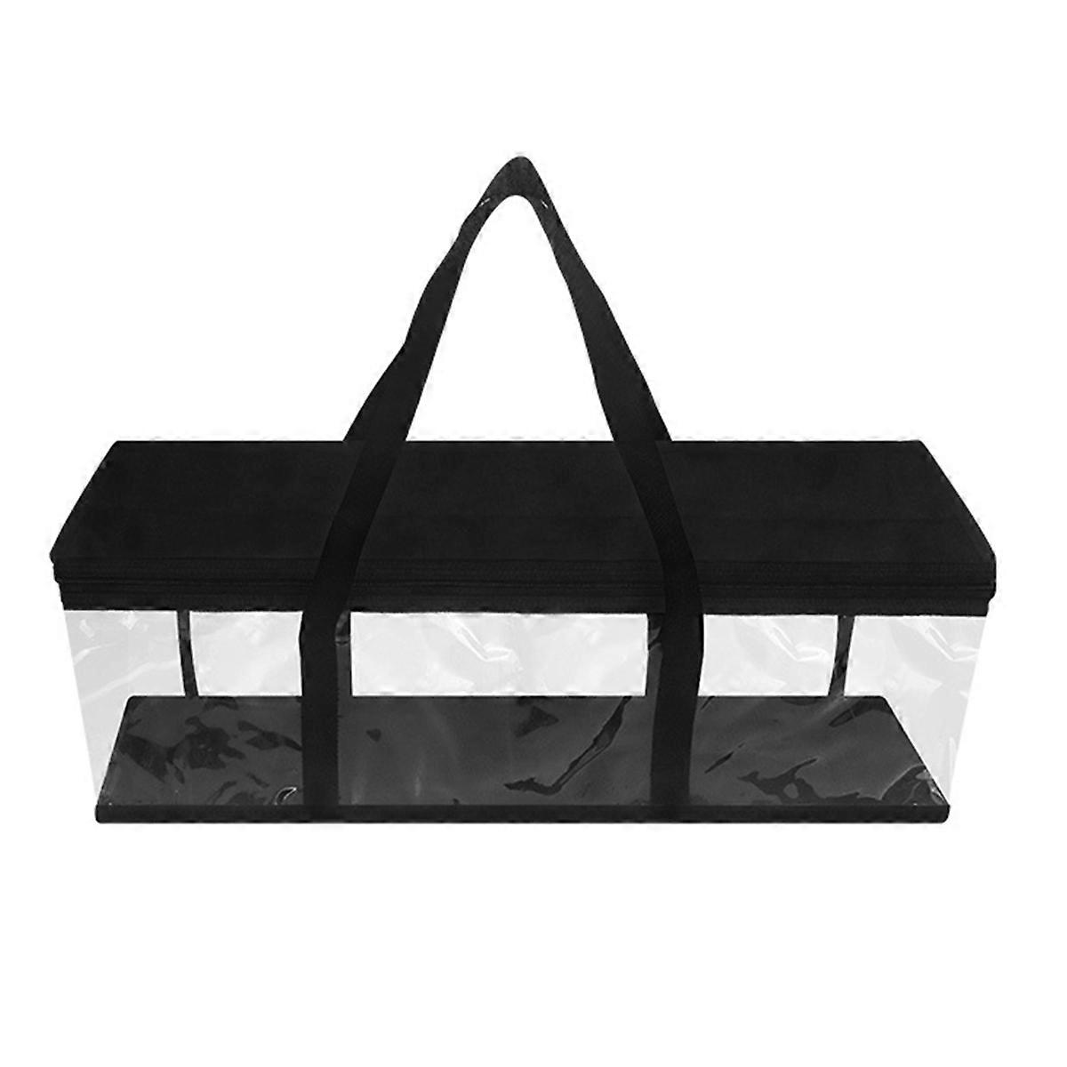 Hats Organizer Transparent Hat Storage Wide Hat Storage Bag,B