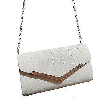 Kvinner Formell Kveld Veske Bankett Glitter Veske Clutcher Veske Konvolutt Veske